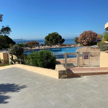 F2 Vue Mer Dans Residence Avec Piscine Ajaccio  Eksteriør billede