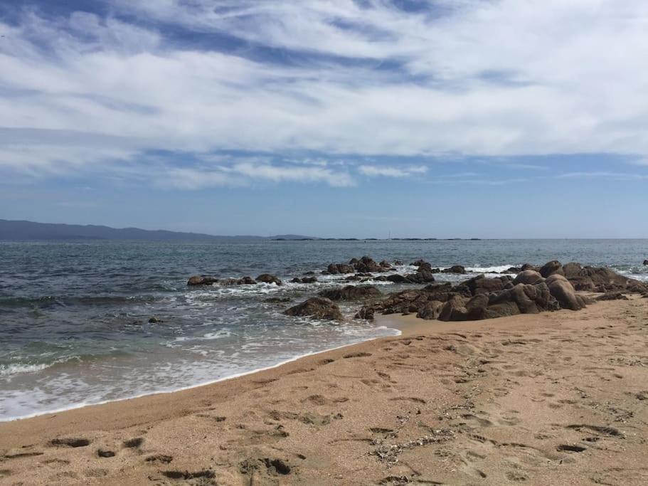 F2 Vue Mer Dans Residence Avec Piscine Ajaccio  Eksteriør billede