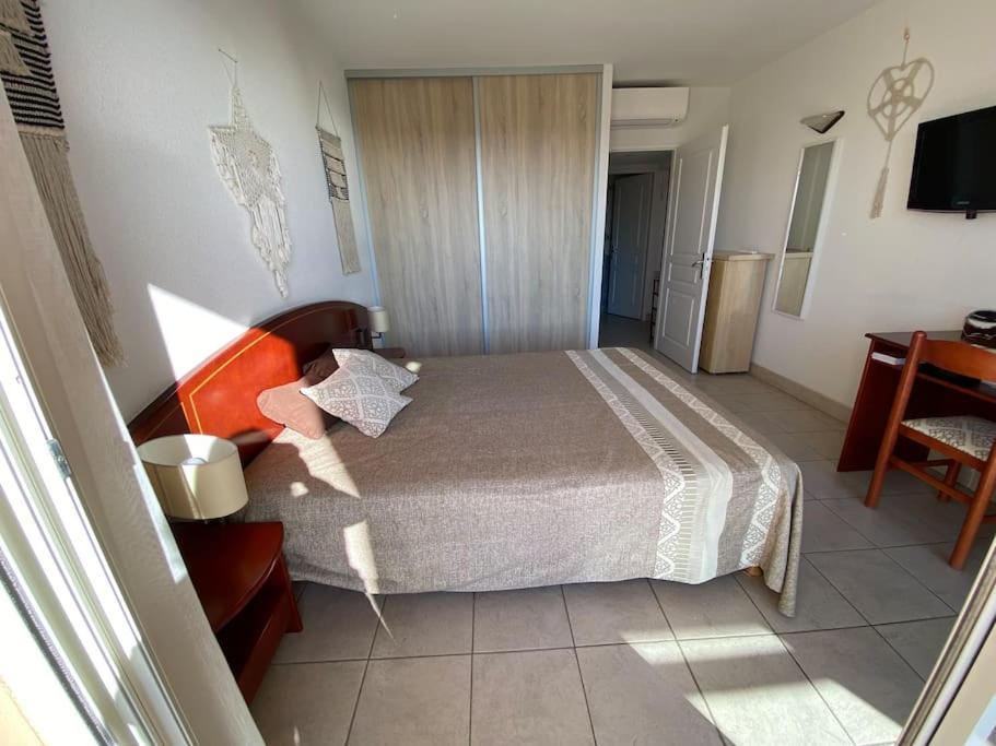 F2 Vue Mer Dans Residence Avec Piscine Ajaccio  Eksteriør billede