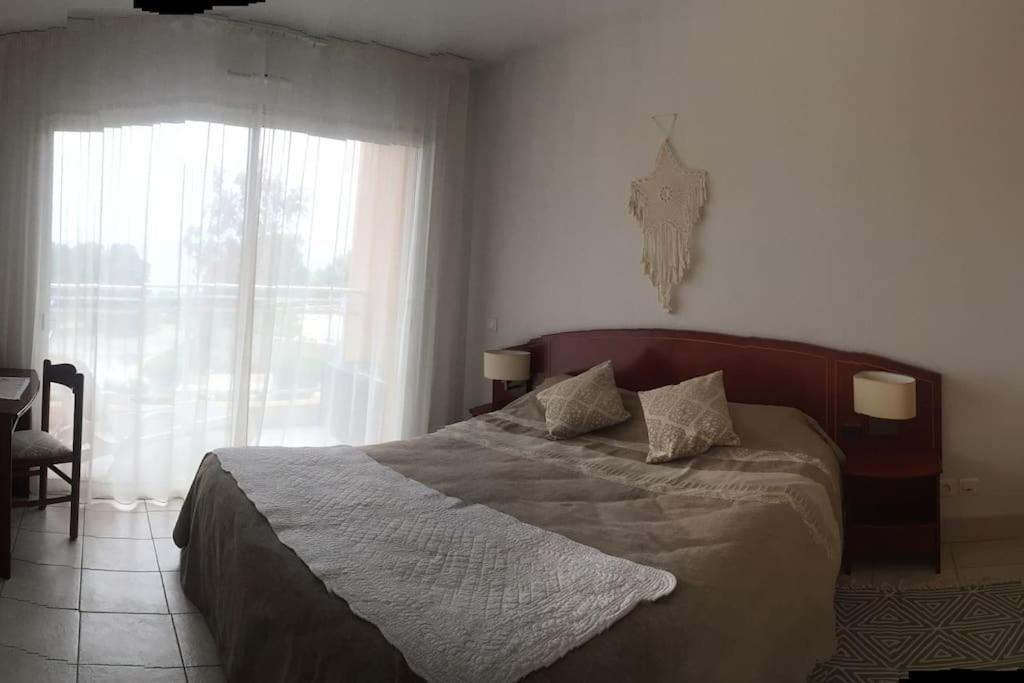 F2 Vue Mer Dans Residence Avec Piscine Ajaccio  Eksteriør billede