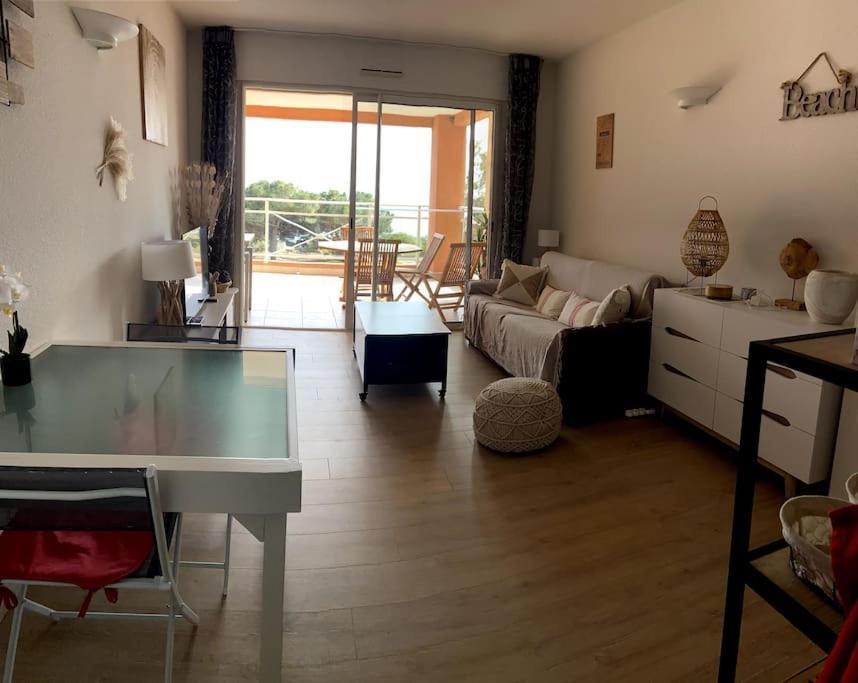 F2 Vue Mer Dans Residence Avec Piscine Ajaccio  Eksteriør billede